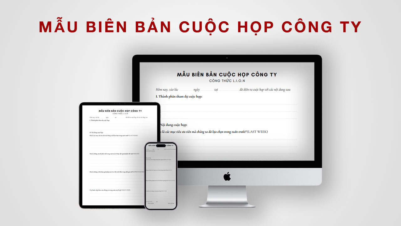 Biên bản cuộc họp yêu cầu cần ghi nhanh chóng và chính xác