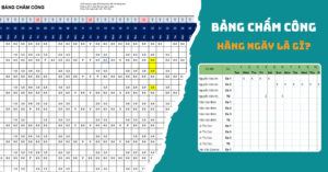 Bảng chấm công hàng ngày là gì?
