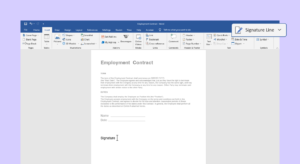 Hướng dẫn tạo chữ ký điện tử trong tài liệu Word